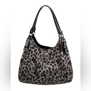 Coach Leopard 17751 Madison Ocelot Shoulder Bag